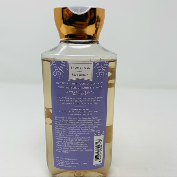 Bath & Body Works Shower Gel Snowy Morning 10 oz. New - Picture 2 of 3